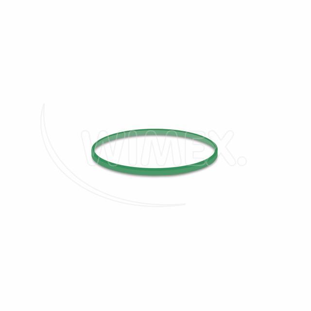 Gumička zelená slabá (1 mm, Ø 5 cm) [1 kg]