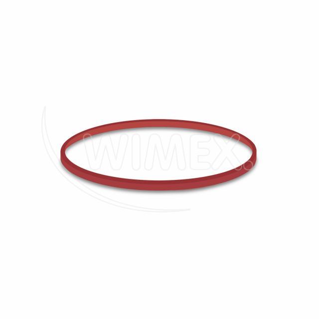 Gumička červená slabá (1 mm, Ø 8 cm) [1 kg]