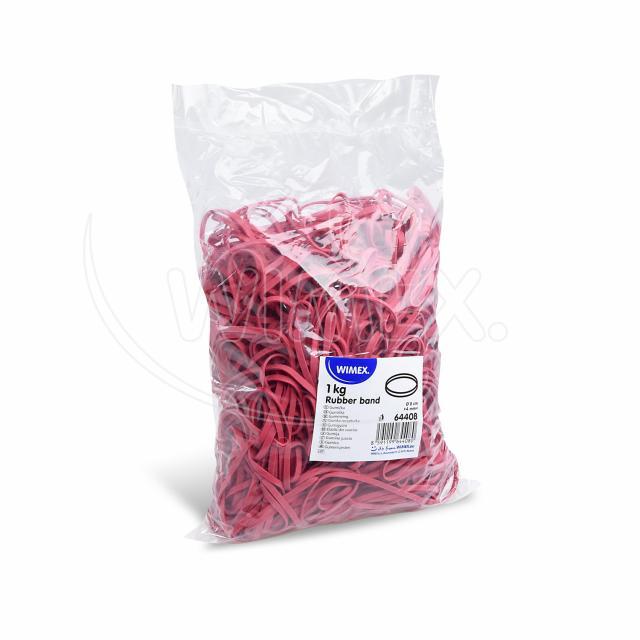 Gumička silná červená 4mm Ø8cm [1 kg]