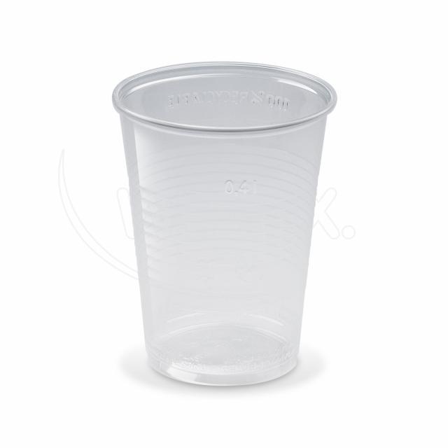 Kelímek průhledný 0,4 l -PP- (Ø 95 mm)  [50 ks]