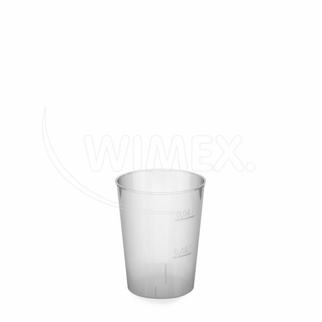Kelímek krystal 2 cl / 4 cl [10 ks]