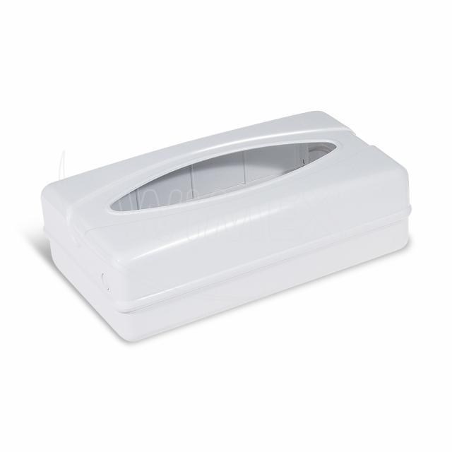 Zásobník (ABS) bílý pro kosmetickou utěrku [1 ks]