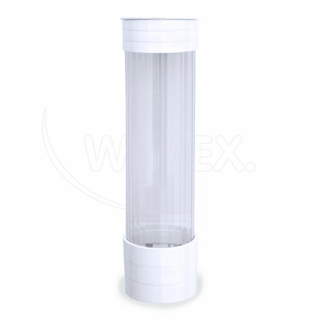 Plastový zásobník kelímků Ø 70 mm, bílý [1 ks]