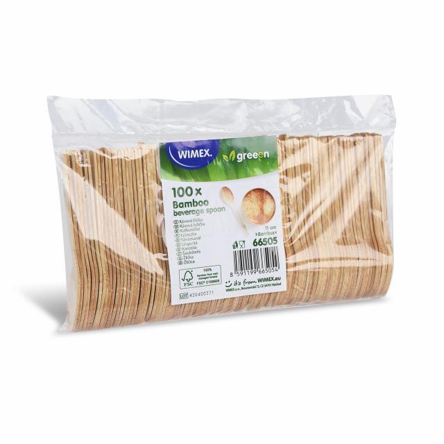Kávová lžička (bambusová FSC 100%) 11cm [100 ks]
