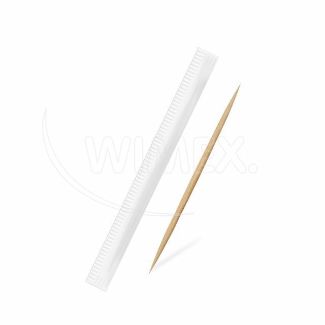 Párátko (dřevo FSC 100%) Ø2 x 65 mm jednotlivě balené v papíru [1000 ks]