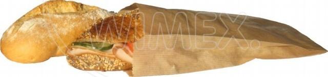 Pap. sáček s okénkem - pečivo malé (15+6x29cm, ok.9cm) [1000 ks]