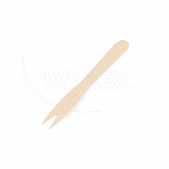 Vidlička na hranolky dřevěná 8,5cm [1000 ks]