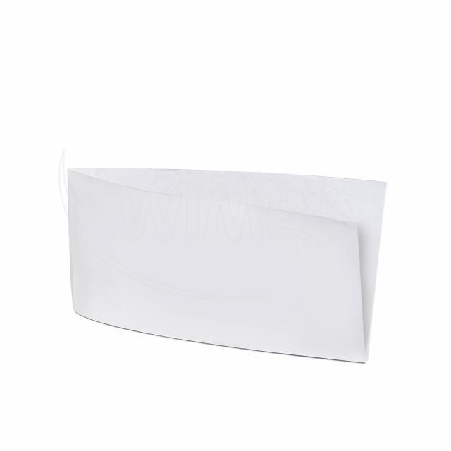 Papírový sáček (HOT DOG) bílý 9 x 19 cm [500 ks]