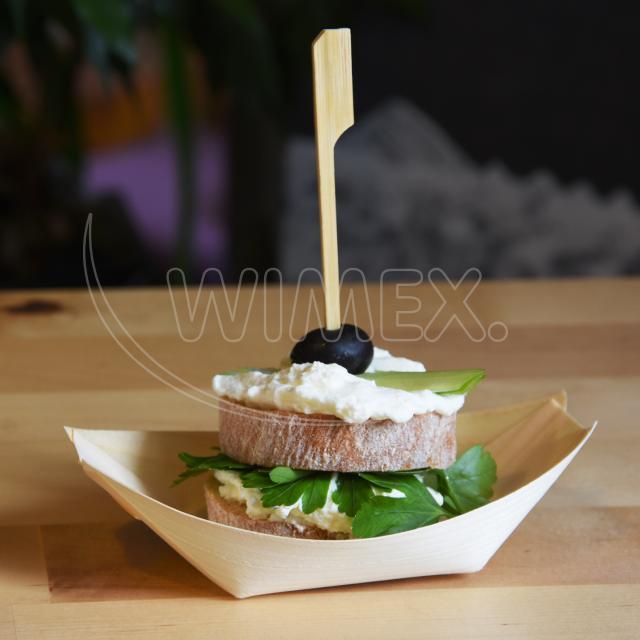 Fingerfood bodec bambusový 12cm [250 ks]