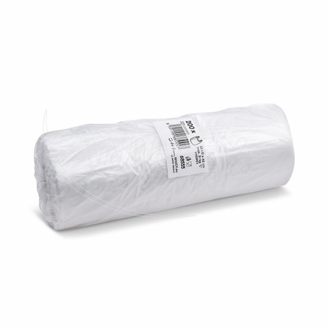 Taška (HDPE) rolovaná extra-silná transparentní `5kg+` [200 ks]