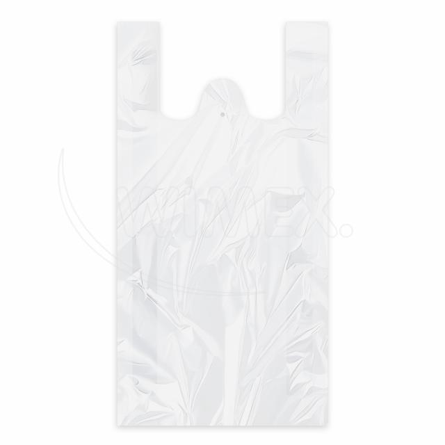 Taška 15kg bílá 30+20 x 60 cm -extra silná- [50 ks]