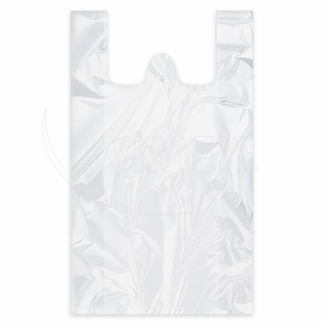 Taška 18kg bílá 40+20 x 60 cm -extra silná- [50 ks]