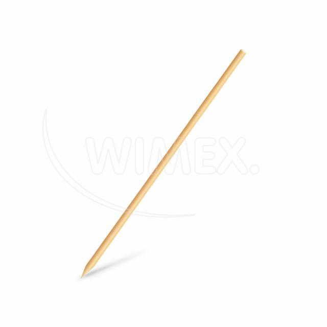 Špejle (dřevo FSC 100%) hrocená Ø3mm x 20cm [100 ks]