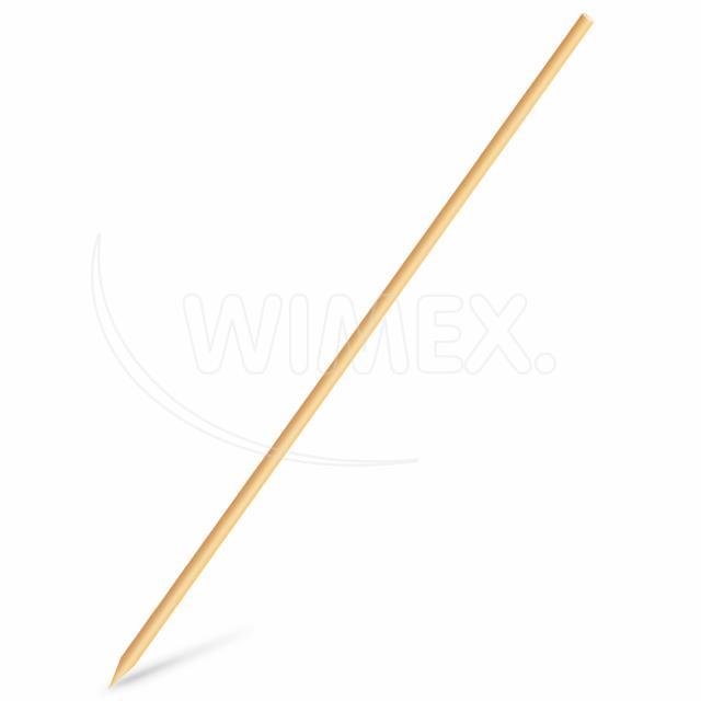 Dřevěná špejle hrocená 30 cm, Ø 3 mm [100 ks]