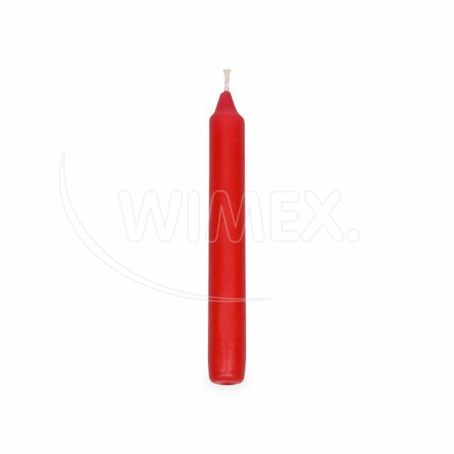 Svíčka rovná červená Ø22 x 170 mm [20 ks]