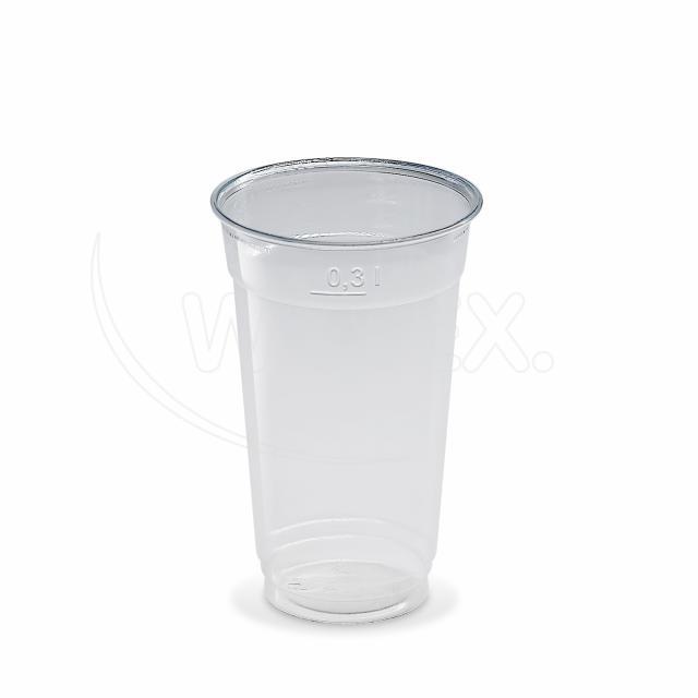 Kelímek z PET 0,3 l (Ø 78 mm) [50 ks]