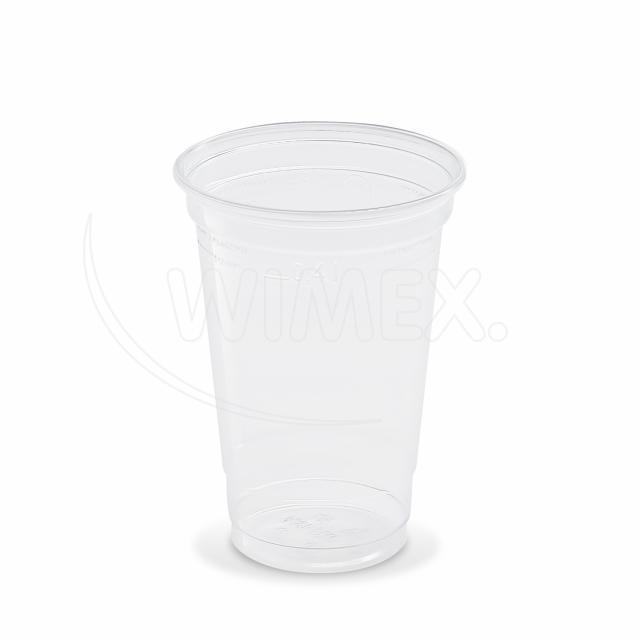 Kelímek (rPET) čirý Ø95mm 0,4L [50 ks]