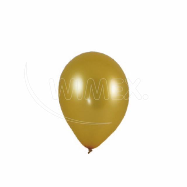 Nafukovací balónek zlatý "M" [100 ks]