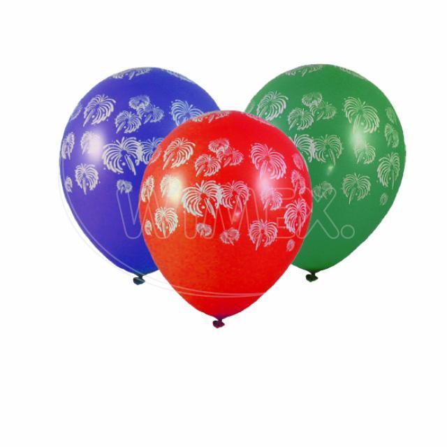 Nafukovací balónek "Ohňostroj" "L" [100 ks]