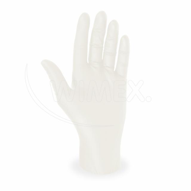Rukavice latexová bílá, nepudrovaná (velikost XL) [100 ks]