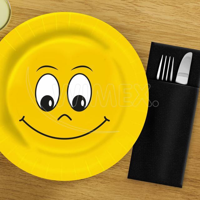 Papírový talíř (FSC Mix) Smile Ø23cm [10 ks]