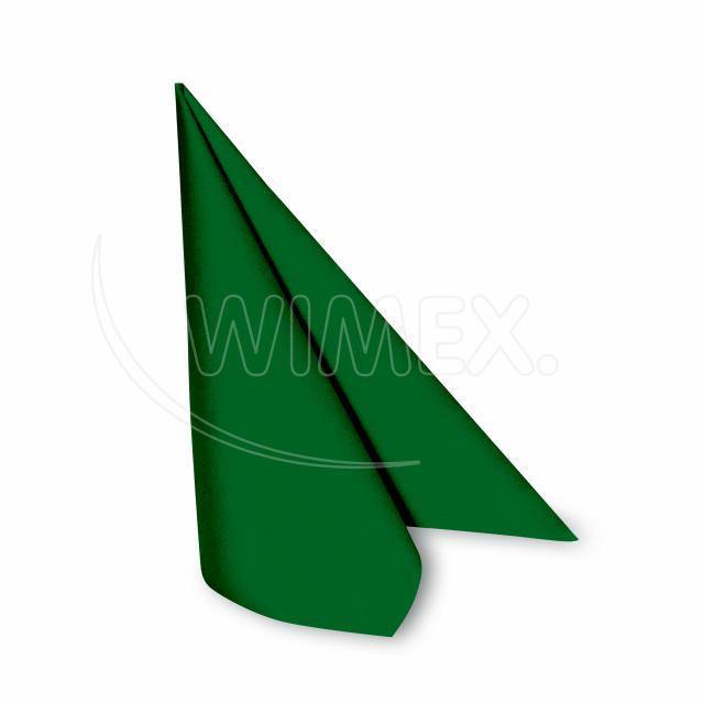 Ubrousek PREMIUM 40 x 40 cm tmavě zelený [50 ks]