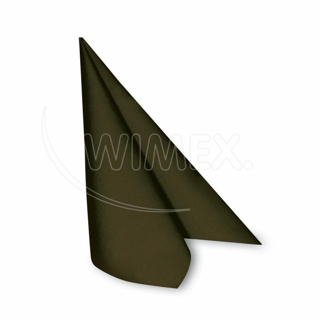 Ubrousek PREMIUM 40 x 40 cm hnědý [50 ks]