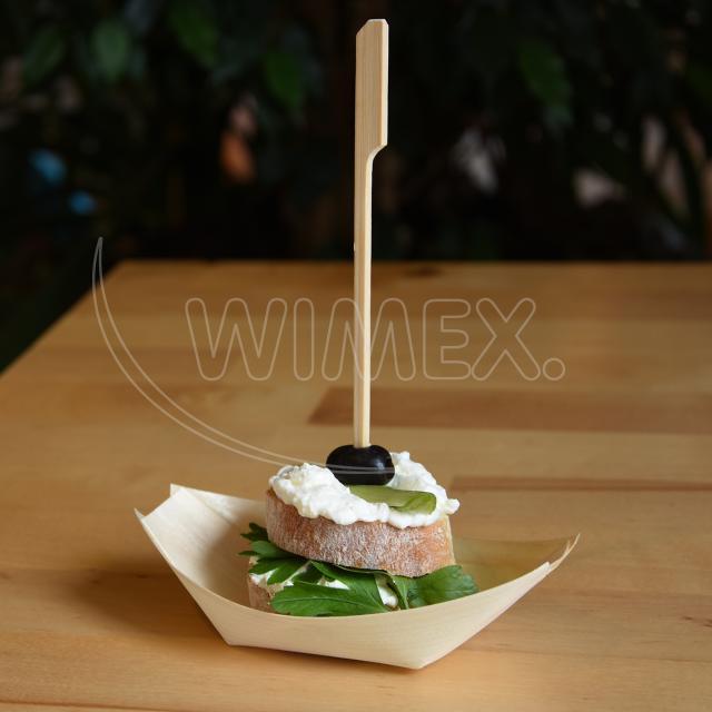 Fingerfood bodec bambusový 18cm [250 ks]
