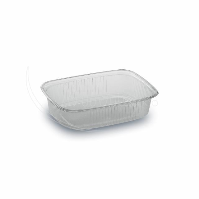 Miska hranatá průhledná 125 ml (PP) [100 ks]