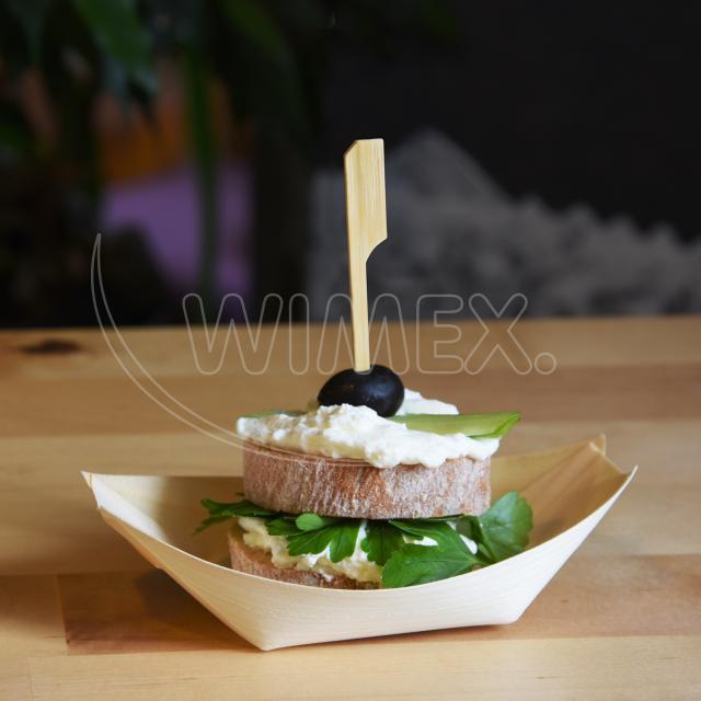 Fingerfood bodec bambusový 9cm [250 ks]