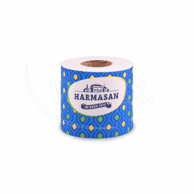Toaletní papír natural 1vrstvý "Harmasan" 400 útržků, 50 m [1 ks]