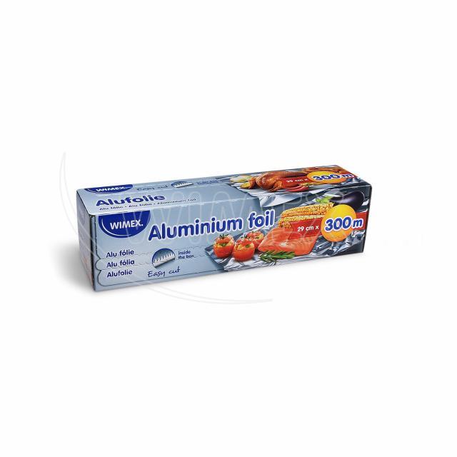 Alu fólie v boxu 29 cm x 300 m, 10,5 µm [1 ks]