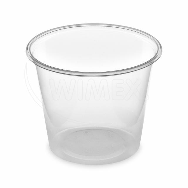 Dresinková miska (PP) Dressingboxx průhledná Ø70mm 125ml [50 ks]