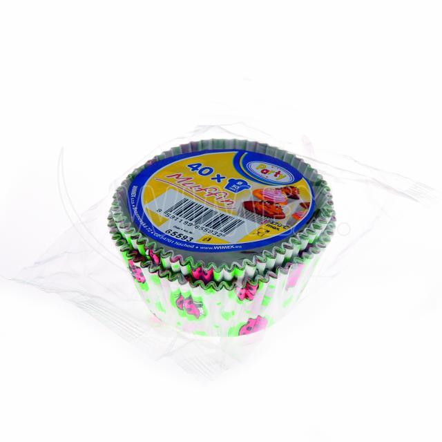 Cukrářský košíček beruška Ø 50 x 30 mm [40 ks]