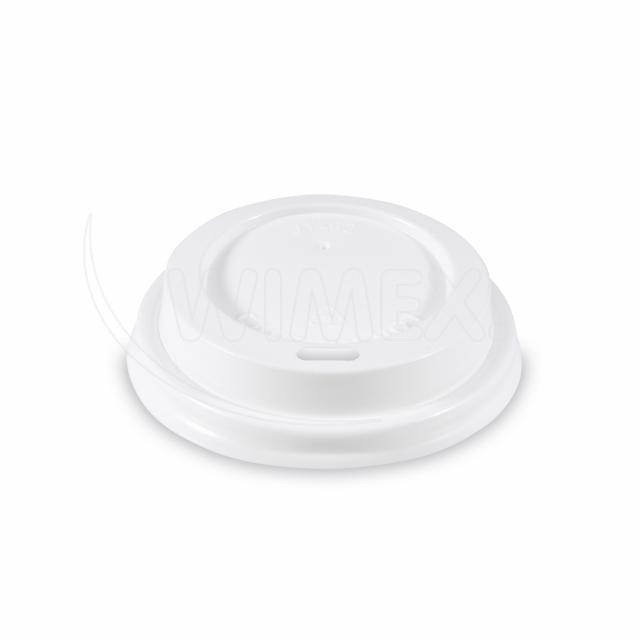 Víčko vypouklé bílé pro papírové kelímky Ø 62 mm [50 ks]