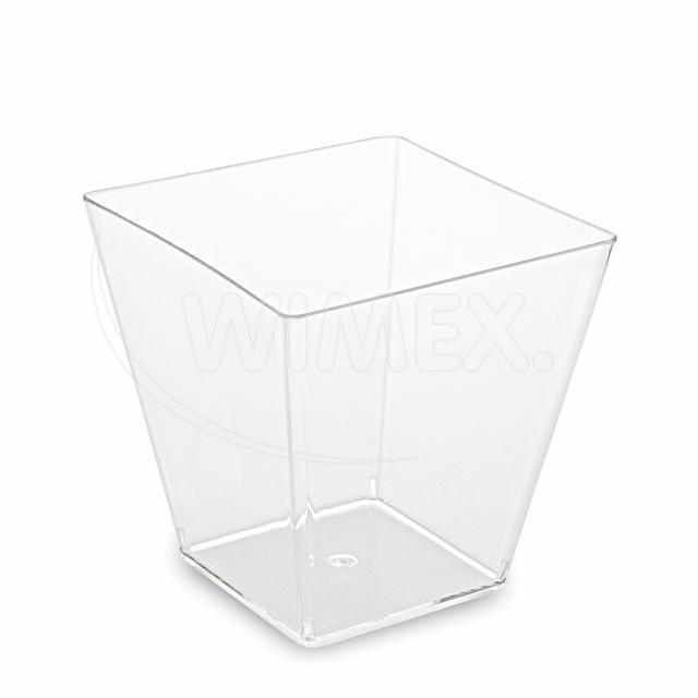 Fingerfood kelímek čirý 72 x 72 x 72 mm 230ml [20 ks]