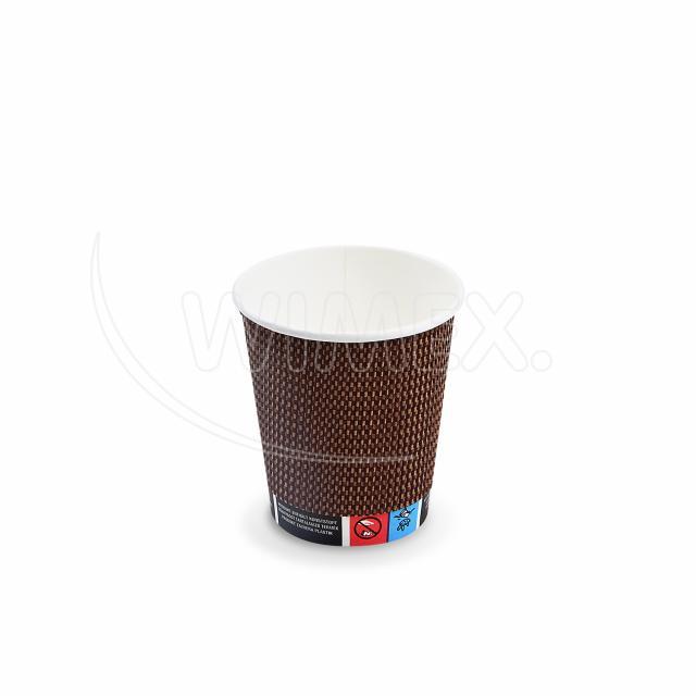 Papírový kelímek (PAP/PE) PREMIUM Ø80mm 280ml `0,2L/8oz/M` [25 ks]