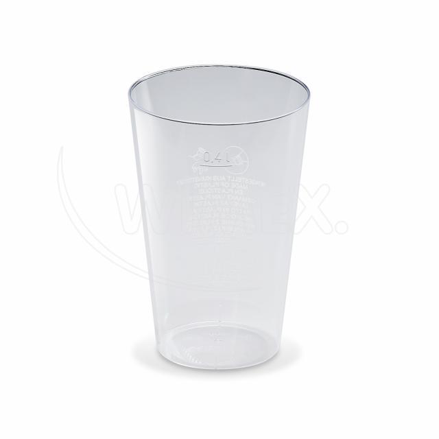 Kelímek krystal 0,4 l [50 ks]