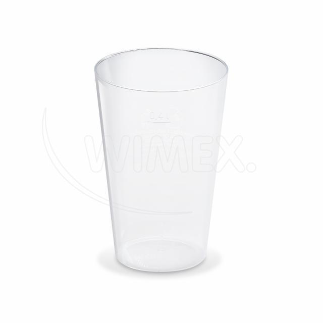 Kelímek krystal (PS) Ø86mm 0,4L [50 ks]