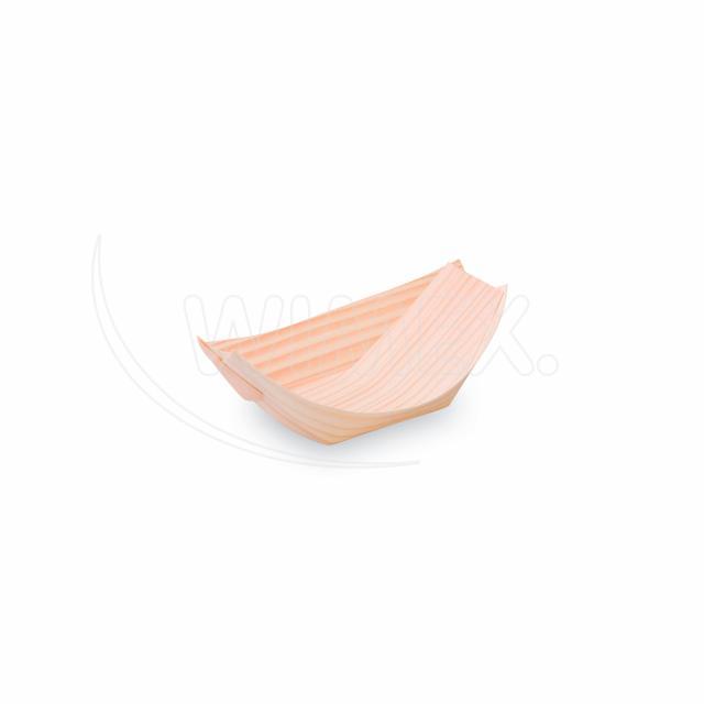 Fingerfood miska dřevěná lodička 11 x 7 cm [100 ks]