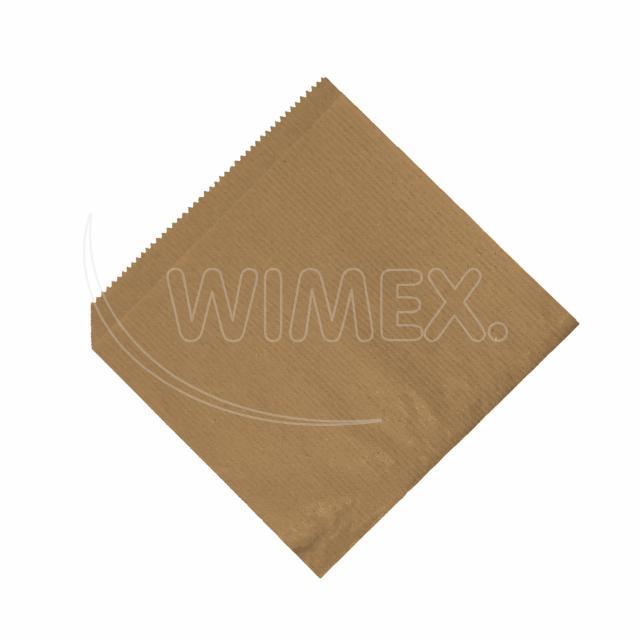 Papírový sáček (HAMBURGER/KEBAP) hnědý 16x16cm [500 ks]