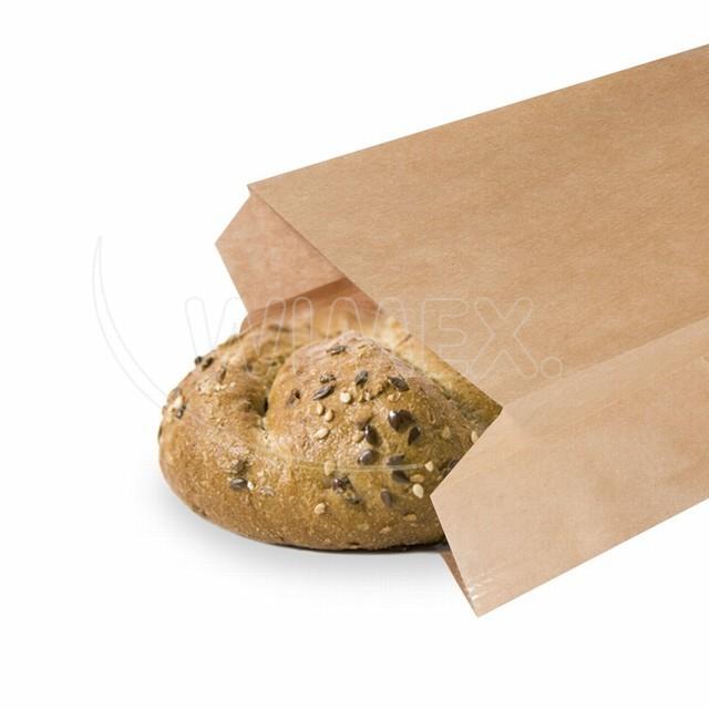 Svačinový pap. sáček hnědý 1kg (12+5 x 24 cm) [500 ks]