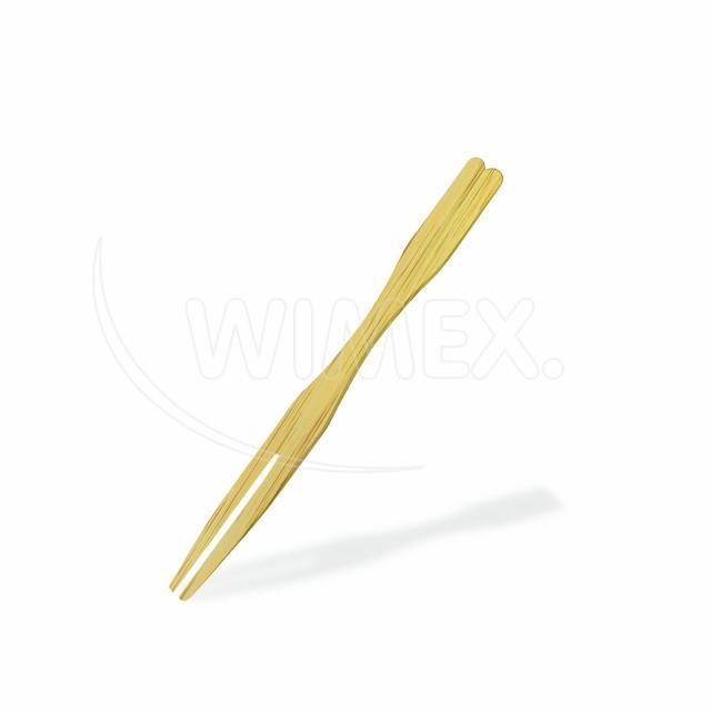 Fingerfood bodec bambusový Vidlička 9cm [100 ks]