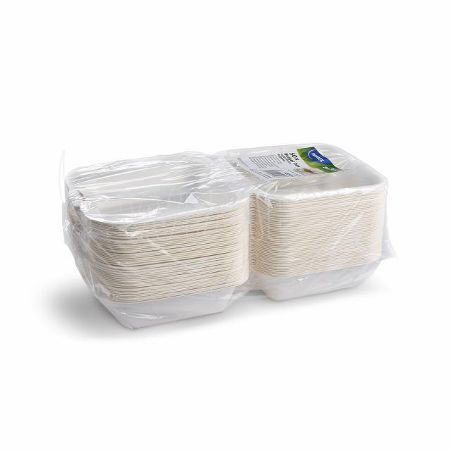 Box na burger BIO cukrová třtina 152 x 150 x 78 mm [50 ks]
