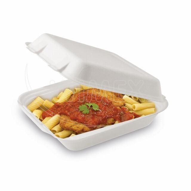 Menu box BIO cukrová třtina nedělený 222 x 200 x 67 mm [50 ks]