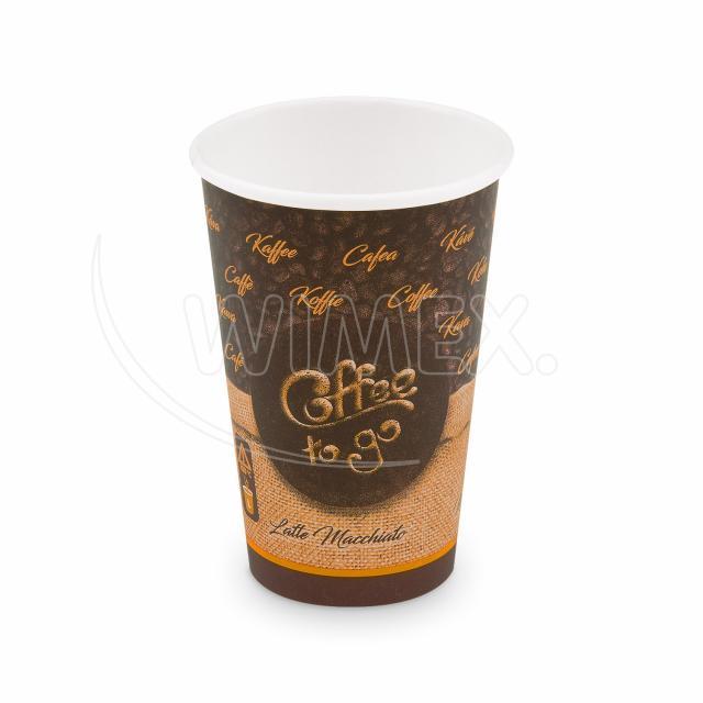 Papírový kelímek "Coffee to go" 330 ml, L (Ø 80 mm) [50 ks]