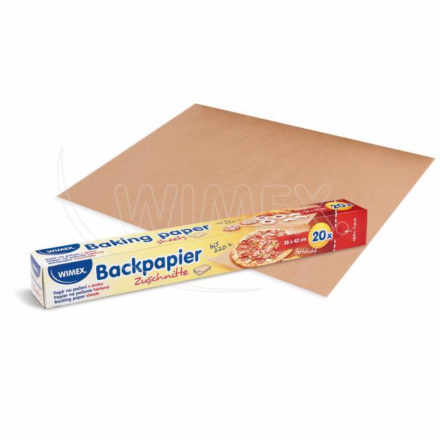 Papír na pečení (FSC Mix) v archu hnědý 38 x 42 cm [20 ks]