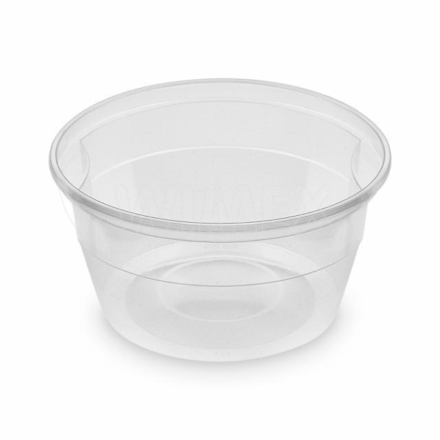 Miska (PP) průhledná Ø127mm 500ml [50 ks]