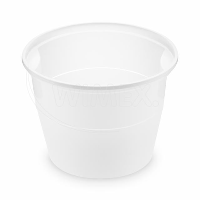 Polévková miska bílá (PP) 750 ml, Ø 127 mm [50 ks]