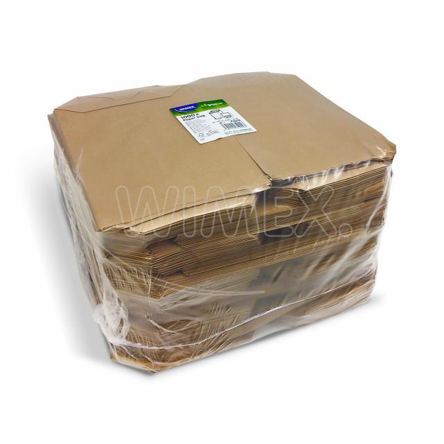 Papírový sáček (FSC Mix) s křížovým dnem kraft 20 x 29 cm `1,5kg` [1000 ks]